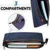ECHSRT File Folder Document Organizer for Travel, Document Bag Zipper