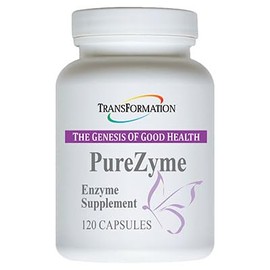 TRANSFORMATION THE GENESIS OF GOOD HEALTH - Purezyme High-Potency Protease Blend Enzyme Supplement, Physician Recommended - Advanced Formula for Maximum Nutrients Digestion & Gut Health, 120 Capsules