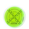 1 Pc Circular Bubble Spirit Level, Universal Precision Round Bullseye