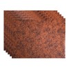FASÄDE Hammered Decorative Vinyl 18in x 24in Backsplash Panel in