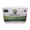 Green Forest Bathroom Tissue, 100% Recycled 12-Roll Pack, 286 Sheets