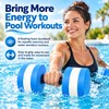 Floating EVA Water Dumbbell for Pool Exercise – Aquatic Resistance