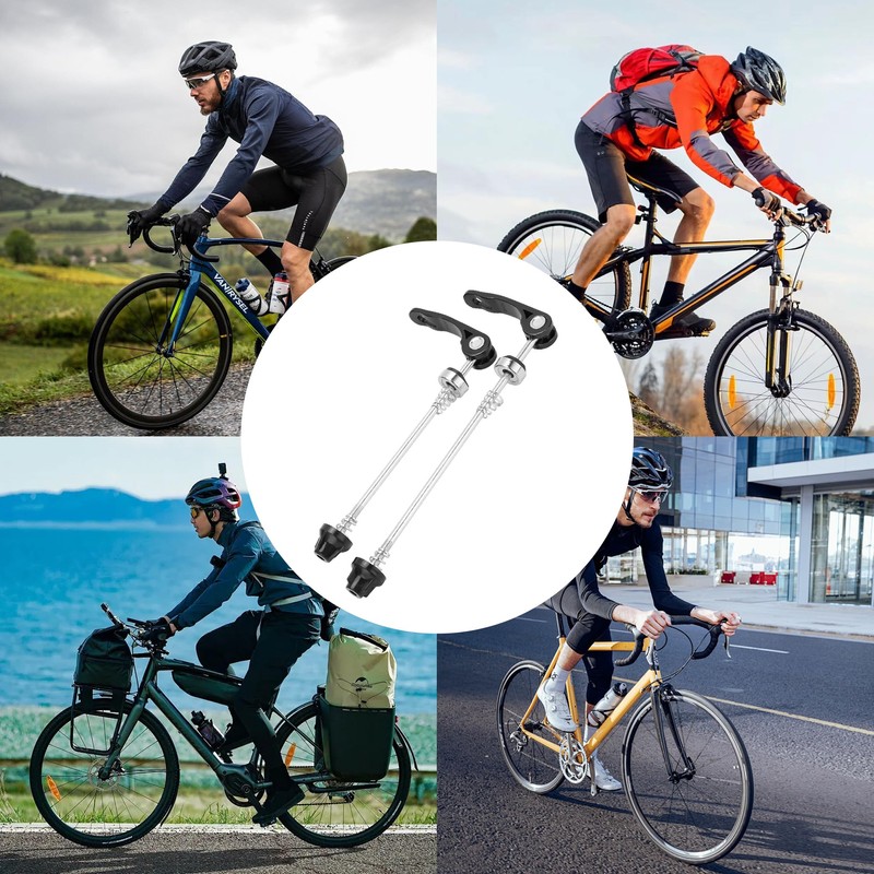 2 Set Bicycle Quick Release Quick Release Levers Front &