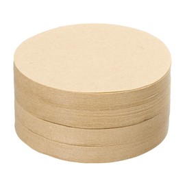 QUARKZMAN Pack of 600 Coffee Filters, 70 mm Disposable Round Paper Filters, Natural for Home and Office Use in Pour Over and Drip Coffee Machines