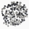 Willrain Sewing Snaps,120 Sets 8 mm and 10 mm,Black and