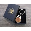 Jorvik Wood Hiking Design Wooden Keyring with Gift Box