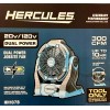 HERCULES 20V/120V Cordless Dual Power Jobsite Fan Shop (Tool Only)