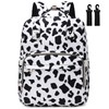 Kouxunt Cow Print Diaper Bag Backpack for Baby Girls Boys,