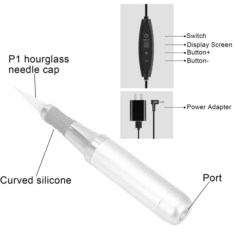 Professional Microblading Machine Strong Power Eyebrow Eyeliner Tattoo Pen Machine