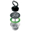 Schläfer 439801 Sink Plug Valve 1 1/2 Inch Chrome Drain