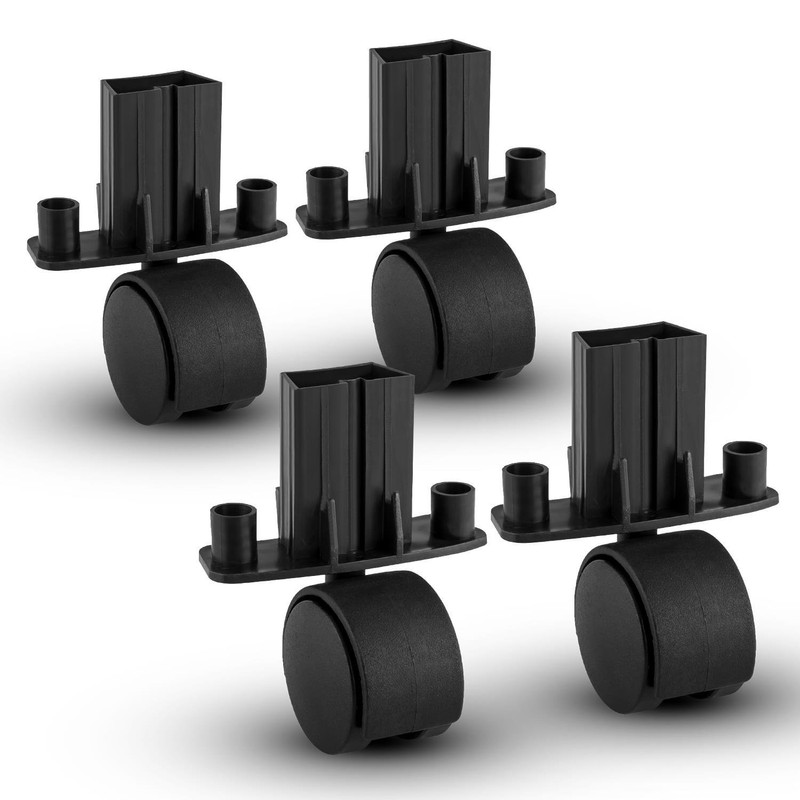 duramaxx Floor Rollers for Powerplus Pond Vacuum 4-pc Accessories Replacement