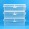 12 Pack 3.5x2.6x1.1 Inches Small Clear Plastic Box Storage Containers