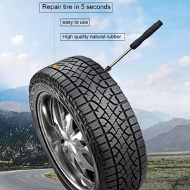 EastyGold Tire Repair Nail Tire Repair Rubber Screws Vacuum Tire Repair Tubeless Tools for Car Motorcycle Truck Scooter Bike Bicycle Tire Puncture Repair 10 Packs