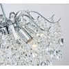 AGV LIGHTING CH012S K9 Crystal Chandelier, Raindrop Chandelier Crystals Light,