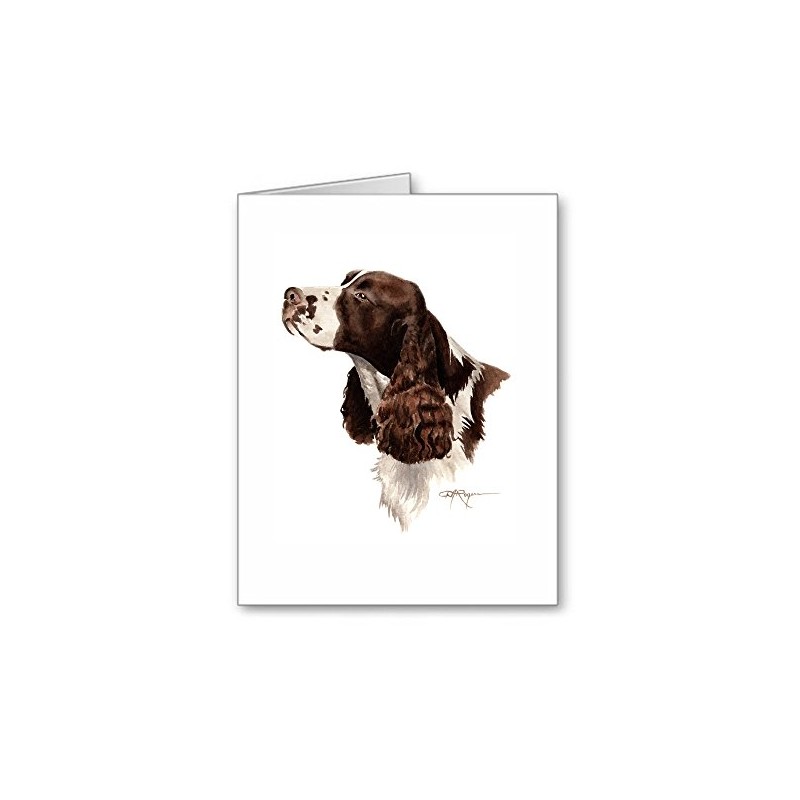 DJ Rogers Fine Art Springer Spaniel - Set of 10