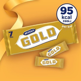Mcvities Gold Bars 7Pk (Pack of 1)