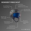 Black Crevice Silvretta Ski Helmet, blue, XS