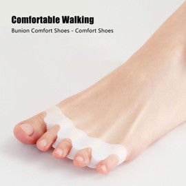 Toe Corrector for Women | Flexible Toe Straightener - Protectors Straightener Sleeve for Comfortable Walking Running Exercise Women Men