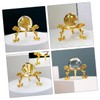 FUNOMOCYA 1set Crystal Ball with Stand Clear Decorative Sphere for