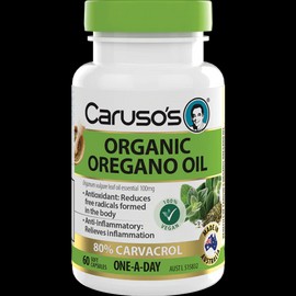 Caruso's Organic Oregano Oil 60 Soft Capsules