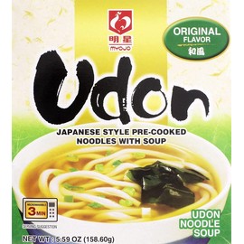 Myojo Bowl Flavored Udon Noodles, Original, 5.6 Ounce (Pack of 6)(Packaging May Vary)