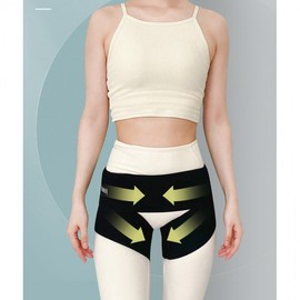 Pelvic Support Band for Daily Life Black 1pc S
