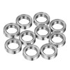 sourcing map 8Pcs MR117ZZ Small Bearing, 7mm ID 11mm OD