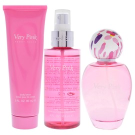 Perry Ellis Very Pink for Women - 3 Pc Gift Set 3.4oz EDP Spray, 3oz Body Lotion, 4oz Body Mist