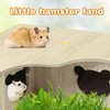 Hamster Hide, Hamster House, Multi Functional And Comfortable Multi Chamber