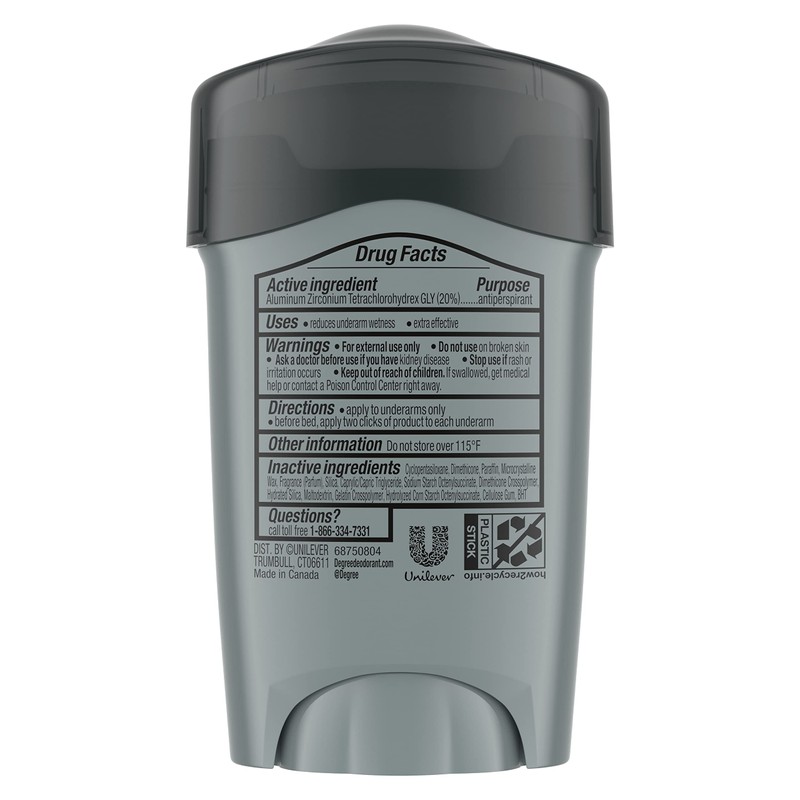Degree Men Antiperspirant Deodorant Clean 72-Hour Sweat & Odor Protection