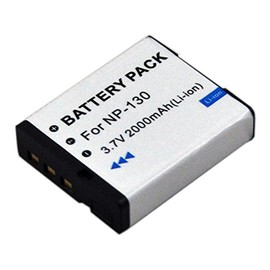 BTBAI NP-130 Camera Battery for NP-130A BC-130L Exilim EX-10 FC400 TRYX ZR1500 H30 H35 ZR100 ZR1000 ZR1100 ZR1200 ZR200 ZR300 ZR310 ZR320 ZR400 ZR700 ZR800 ZR850 Digital s1a