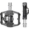 GEWAGE Bicycle Pedals Binding Pedals Flat 3 Bearings Non-Slip Aluminum