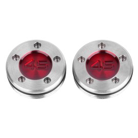 Gofotu 2pcs 5g/10g/15g/20g/25g/30g/35g/40g Choose weight Golf Custom Weights Compatible with Titleist Scotty Cameron Golf Club Putters Newport Red (2PCS 45g(Doesn't include Wrench))