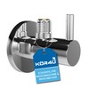 kör4u Design Angle Valve 1/2 x 3/8 Inch Water Shut-off