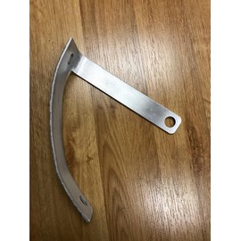 EACCESSORIES EA Curved License Plate Relocation Holder Bracket for Honda Fury 2010-2025 - Shock Bolt/Spool Tag Mount - Lightweight, Highly Durable, Rustproof