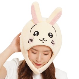 [SAZAC] Southwark Fleece Kigurumi Cap Chiikawa Adult One Size Fits All [Rabbit]