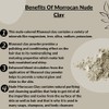 Moroccan Rhassoul Clay (Nude) Powder | Ghassoul Clay | mi