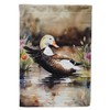 Common Eider Duck Garden Flag