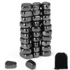 Joxessaien Pack of 20 Hematite Magnets, Irregular Stones Magnet, Puzzle