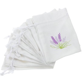 GRIRIW 10pcs Lavender Sachet Bag Closet Sachets Bags Sachet Pouches Empty Bag for Sachet Liner Cotton