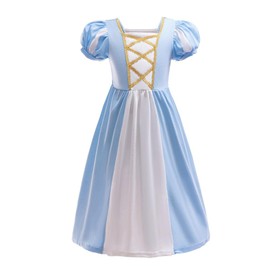 Lito Angels Princess Cinderella Dress Costume Fancy Dress for Children Girls Size 7-8 Years 128