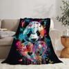Panda Throw Blanket Panda Gifts for Kids Girls Boys Adults