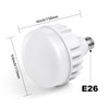 VELNEX 50W（300-400W Equivalent ） E26 LED Bulb, 5000LM 5000K Daylight,