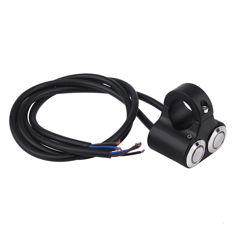 22mm Motorcycle Handlebar Switch 7/8 Inch Thianium Alloy Universal Waterproof