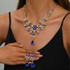 choice of all Prom Necklace Earrings Sets for Women Rhinestone