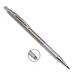STEINLE R10 scriber made of carbide mechanical pencil 146 mm in ballpoint pen shape including clip with drop mechanism tip interchangeable