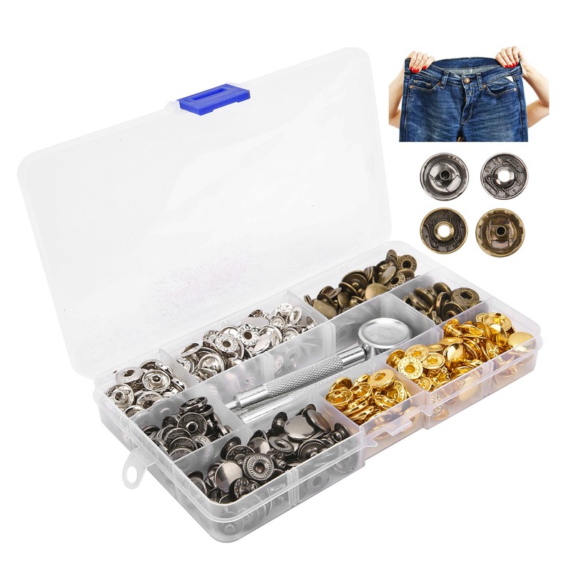 Sewing Buttons Small Lightweight Fastener Practical Iron Handicraft Tool for