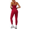 RXRXCOCO Cross Back Workout Sets for Women 2 Piece Padded