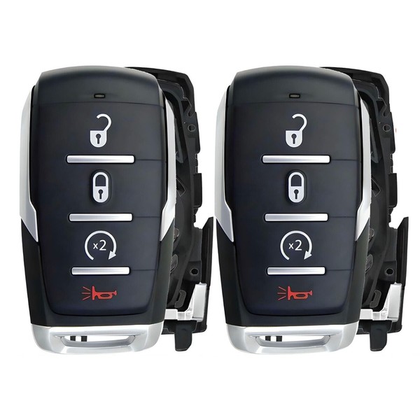 2X New Replacement Proximity Key Fob Remote Shell/CASE Compatible with