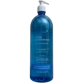 Sedetopic Gel de Baño 1L, Jabón Líquido Corporal y Shampoo para Bebé y Adulto Gel Lavante Hidratante con Glicerina Vegetal 2% para Piel Atópica, Seca y Sensible